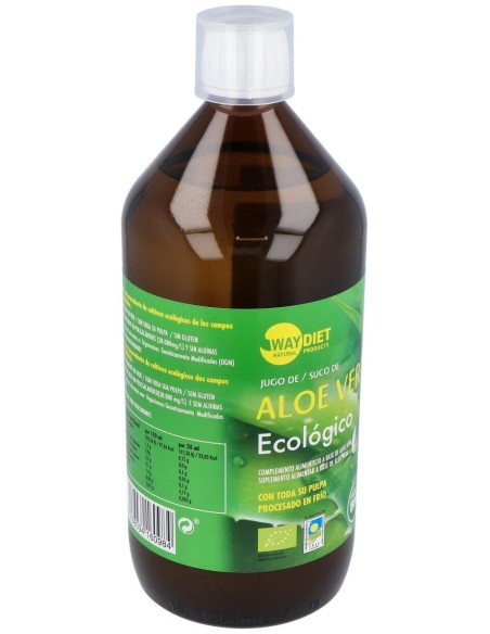 Jugo Aloe Vera 1L. Eco. de Waydiet Natural Products