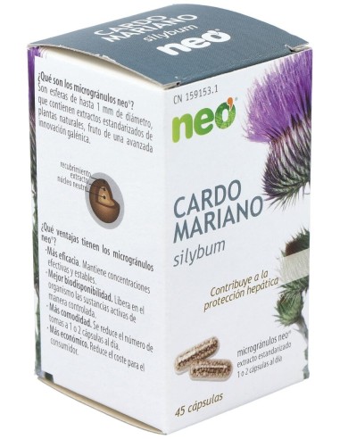 Cardo Mariano Microgranulos Neo 45Cap. de Neo