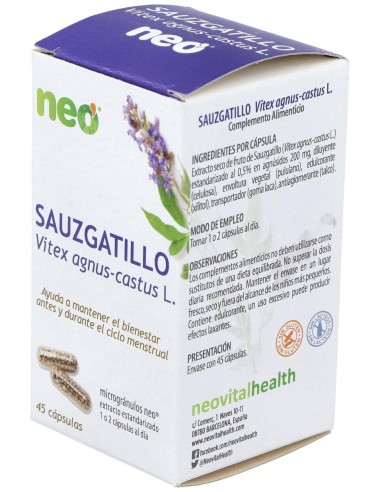 Sauzgatillo Microgranulos Neo 45Cap. de Neo