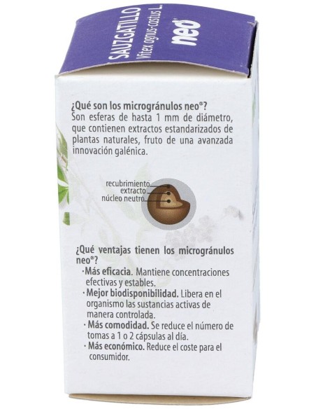 Sauzgatillo Microgranulos Neo 45Cap. de Neo