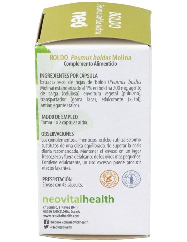 Boldo Microgranulos Neo 45Cap. de Neo