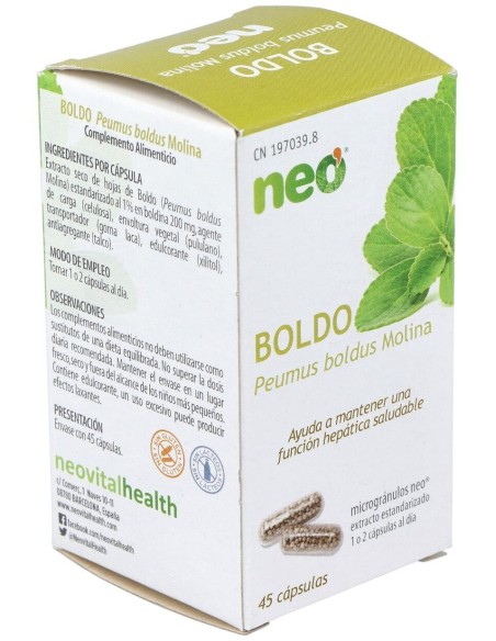 Boldo Microgranulos Neo 45Cap. de Neo