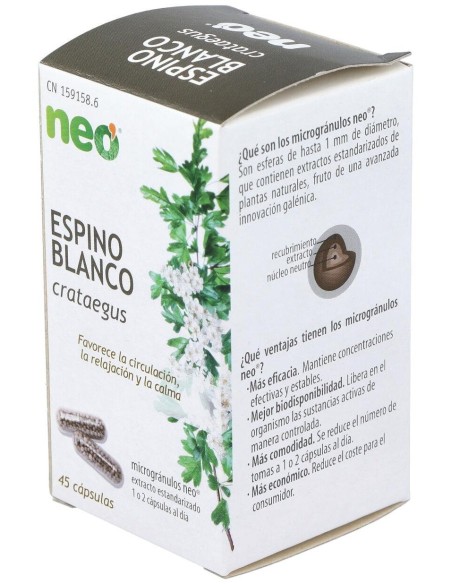 Espino Blanco Microgranulos Neo 45Cap. de Neo