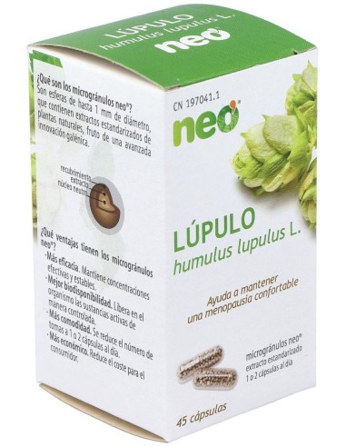 Lupulo Microgranulos Neo 45Cap. de Neo