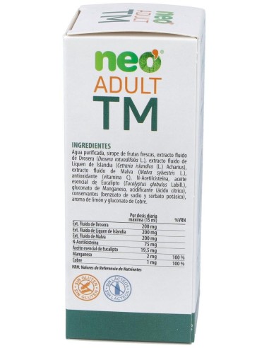 Neo Adult Tm Tosmucil Jarabe 150Ml. de Neo