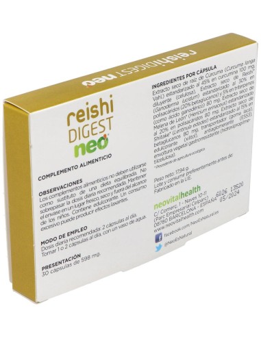 Reishi Digest Neo 30Cap. de Neo