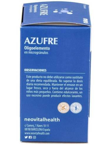 Azufre Microgranulos Neo 50Cap. de Neo