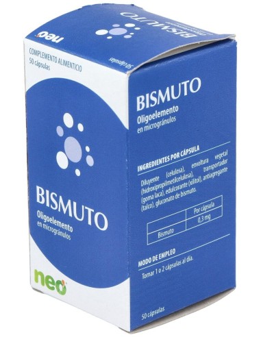 Bismuto Microgranulos Neo 50Cap. de Neo