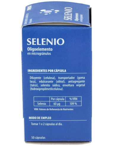 Selenio Microgranulos Neo 50Cap. de Neo
