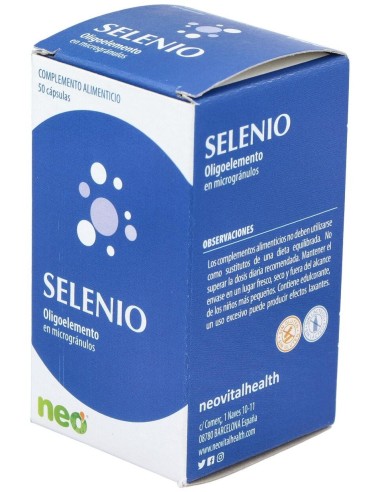 Selenio Microgranulos Neo 50Cap. de Neo