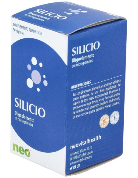 Silicio Microgranulos Neo 50Cap. de Neo