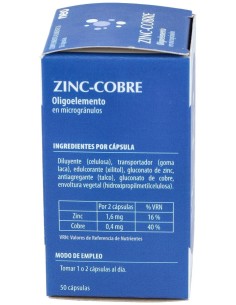 Zinc-Cobre Microgranulos Neo 50Cap. de Neo 2