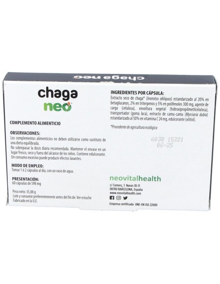 Chaga Neo 60Cap. de Neo