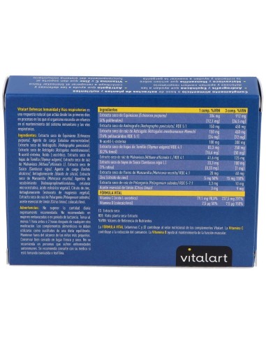 Vitalart Defensas 15 Comp. de Vitalart