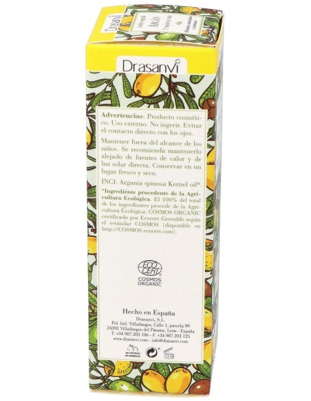 Aceite Argan Cosm Org 50Ml Drasanvi