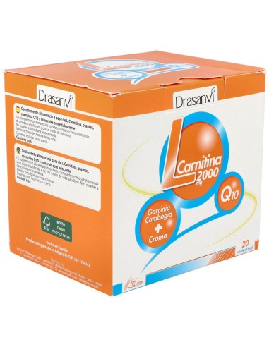 L-Carnitina 2000Mg. 20Viales de Drasanvi