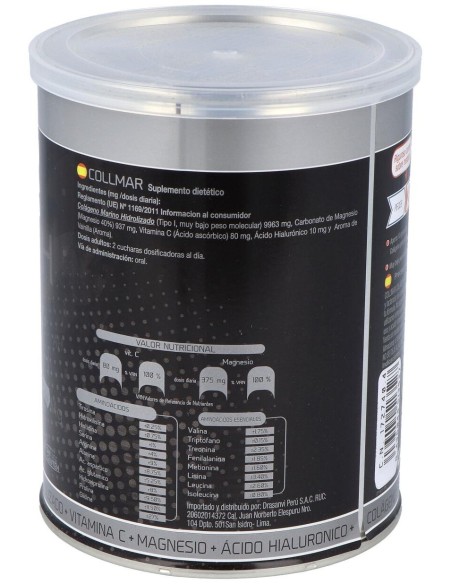 Collmar Magnesio Vainilla 300G Drasanvi