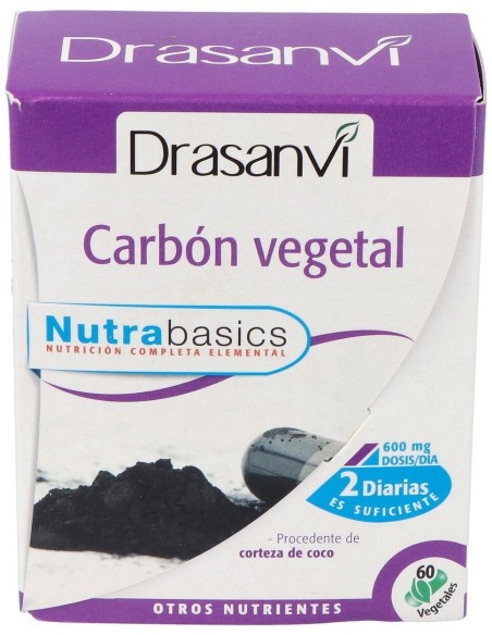 Nutrabasics Carbon Vegetal 60Cap. de Drasanvi