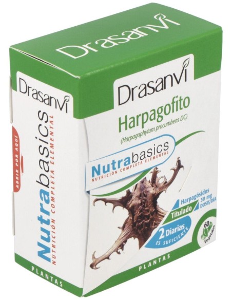 Harpagofito 60 Capsulas Nutrabasicos Drasanvi