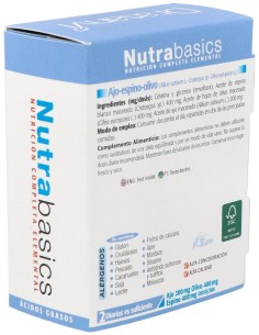 Ajo Espino Olivo 500Mg 60 Perlas Nutrabasicos Drasanvi 2