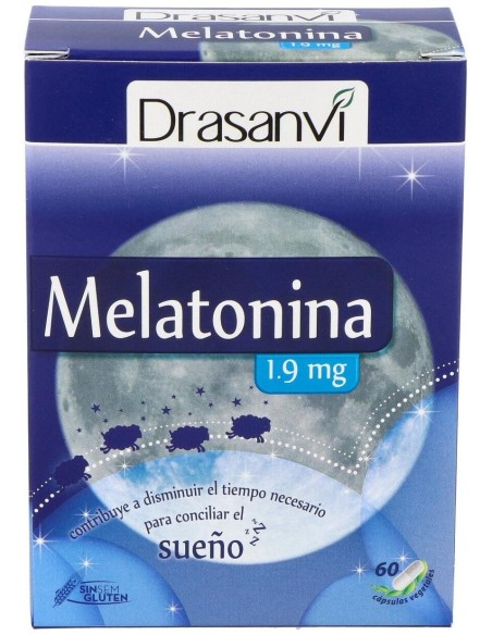 Melatonina 60 Capsulas 1,9 Mg Drasanvi