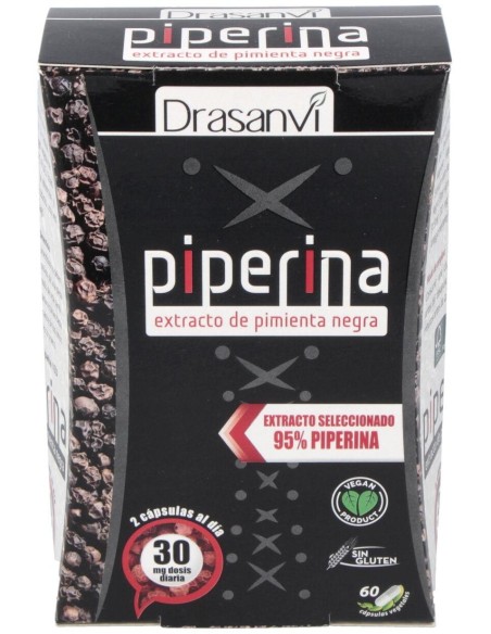 Piperina 60 Capsulas Drasanvi