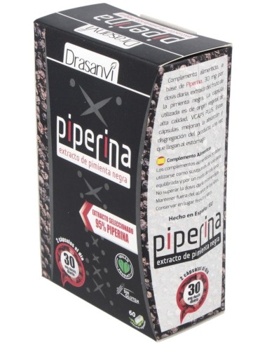 Piperina 60 Capsulas Drasanvi