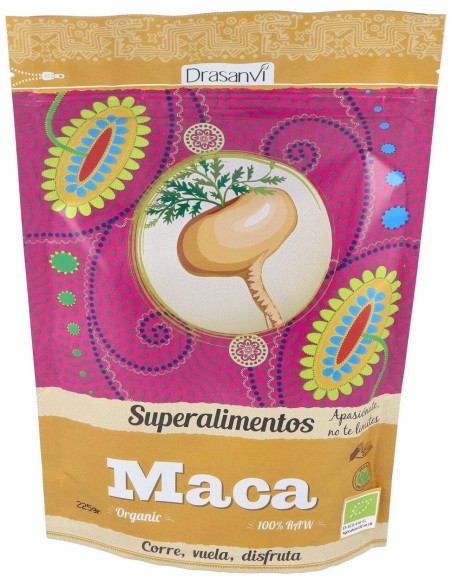 Maca Bio 225G Doypack Superalimentos Drasanvi