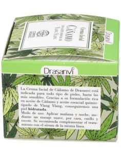 Crema Facial Cañamo Cosm Org 50Ml Drasanvi 2
