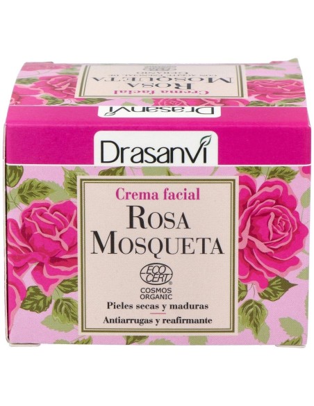 Crema Facial Rosa Mosqueta 50Ml. Ecocert Bio de Drasanvi
