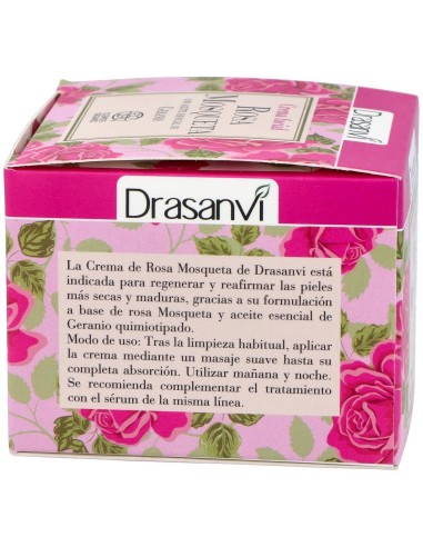 Crema Facial Rosa Mosqueta 50Ml. Ecocert Bio de Drasanvi