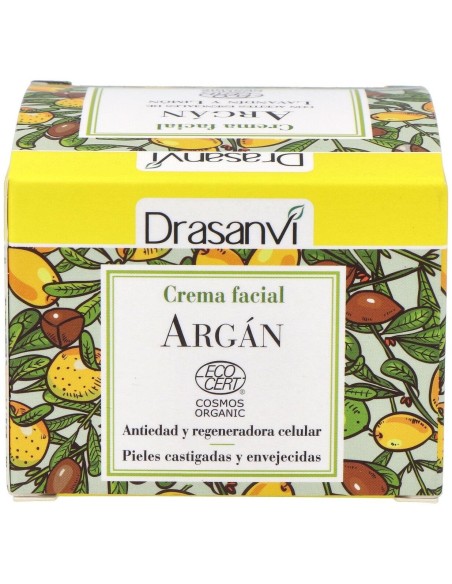 Crema Facial Argan Cosm Org 50Ml Drasanvi