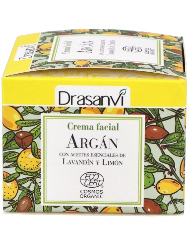 Crema Facial Argan Cosm Org 50Ml Drasanvi