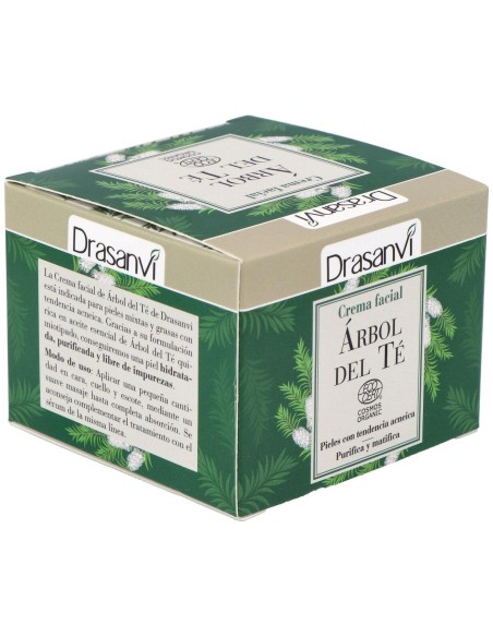 Crema Facial Arbol Te Cosm Org 50Ml Drasanvi
