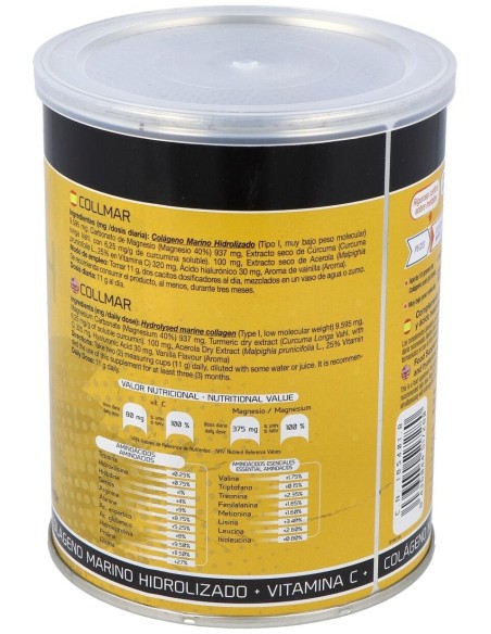 Collmar Magnesio + Curcuma Sabor Vainilla 300Gr. de Drasanvi