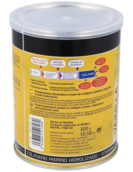 Collmar Magnesio + Curcuma Sabor Vainilla 300Gr. de Drasanvi