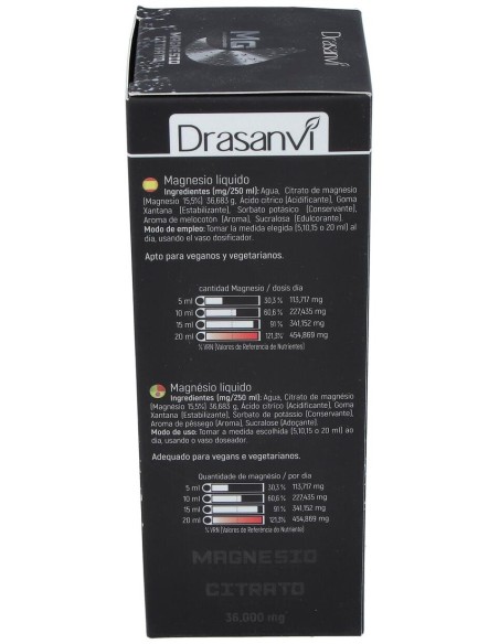 Magnesio Liquido 250Ml. de Drasanvi