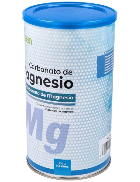 Carbonato De Magnesio 200 Gramos B.Green (Lab. Lebudit)