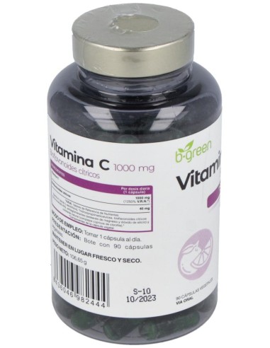 Vitamina C 1000Mg. 90Cap. de B.Green (Lab. Lebudit)