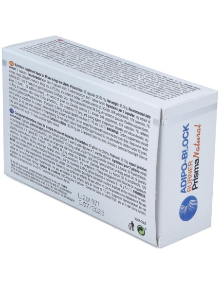 Adipo Block Burner 60Caps   de Prisma Natural