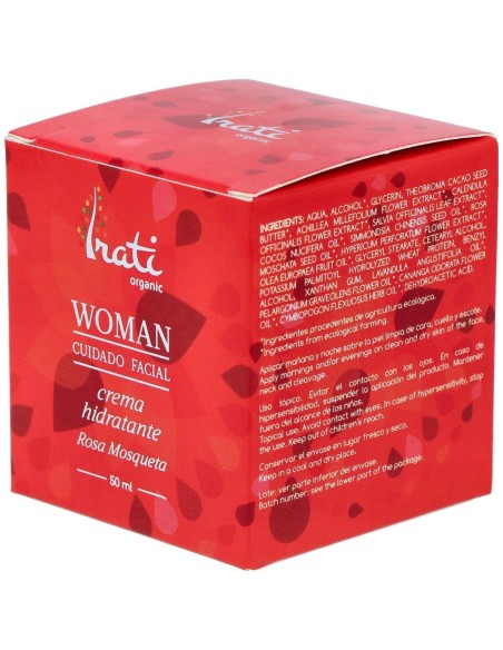 Crema Facial Hidratante Rosa Mosqueta Bio 50Ml. de Irati Organic