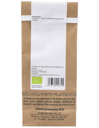 Te Kukicha Bolsa 50Gr. de Josenea