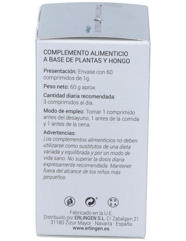 Cebada Germinada 60Comp. de Erlingen