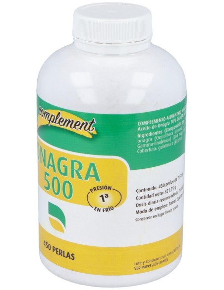 Onagra 500Mg 450Perlas**** de Complement