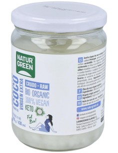 Aceite Virgen de Coco 400g de Naturgreen 2