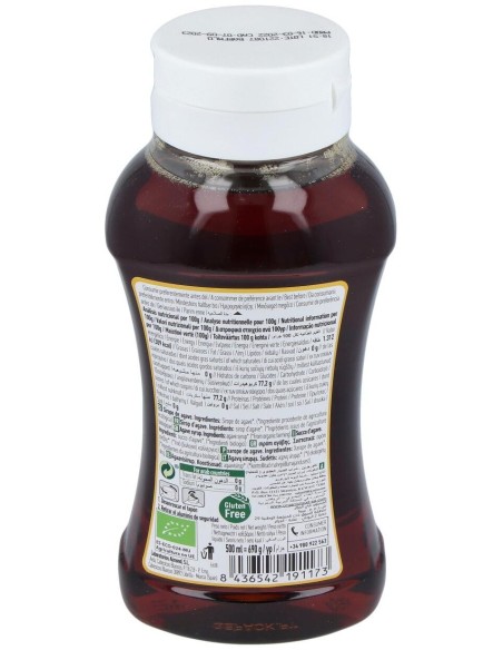 Sirope De Agave Crudo 500Ml. Bio de Naturgreen