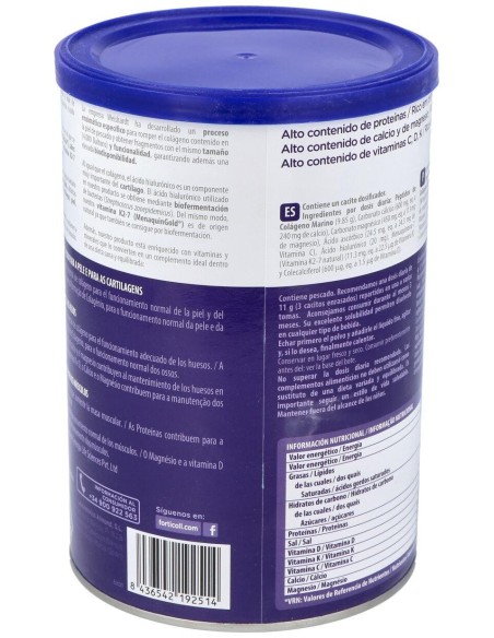 Colageno Bioactivo Marino 270Gr. Forticoll de Almond