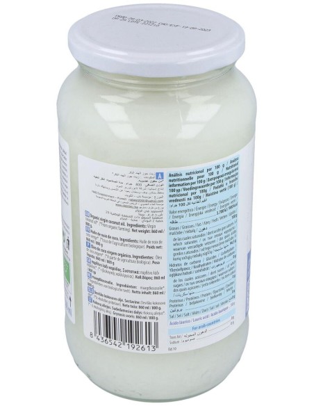 Aceite Virgen de Coco 800g de Naturgreen