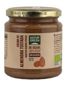 Crema De Almendra Tostada 250Gr. Bio Sg de Naturgreen 2