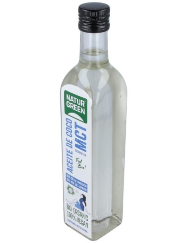 Aceite de Coco Mct Bio 500 Ml de Naturgreen